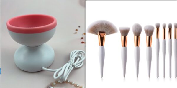Portable USB Makeup Brush Cleaner Machine Electric Cosmetic Brush Cleaning Washing Tools Automatic Clean Makeup Brushes - Image 9