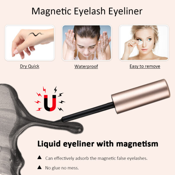 Magnetic false eyelashes - Image 3