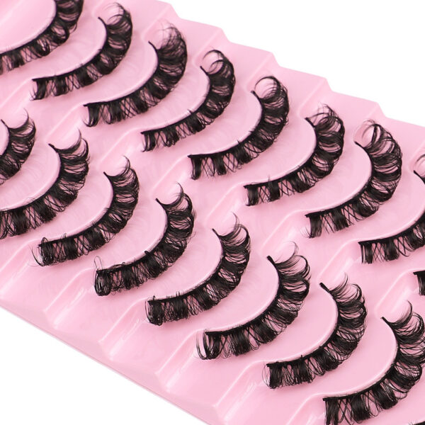 False Eyelashes, DD Curve, Thick, Eyelash, Ten Pairs - Image 4