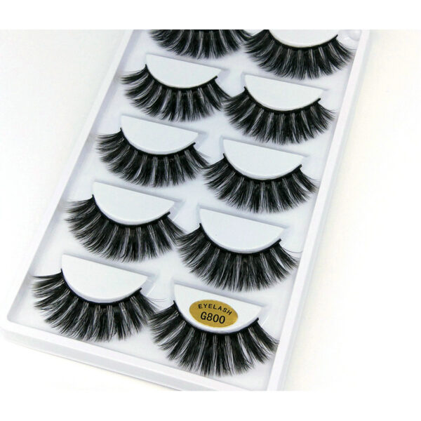 3D mink hair false eyelashes - Image 3