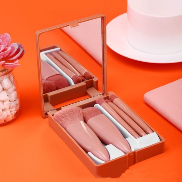 5Pcs Makeup Brushes Tool Set Cosmetic Powder Eye Shadow Foundation Blush Blending Make Up Brush - Image 7