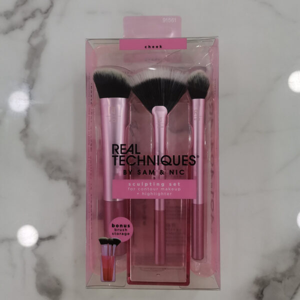 New REAL T Makeup Brush Set 5pcs Makeup Brush Makeup Tools - Image 4