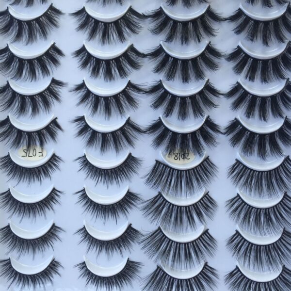 20 Pairs Of False Eyelashes Three-dimensional Multi-layer Mixed Eyelashes - Image 5
