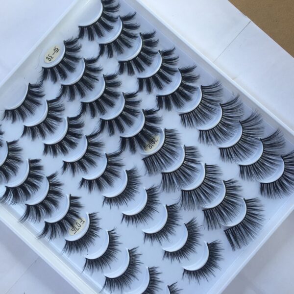 20 Pairs Of False Eyelashes Three-dimensional Multi-layer Mixed Eyelashes - Image 4