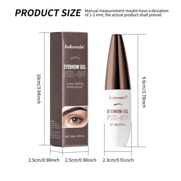 Wild Eyebrow Three-dimensional Waterproof Sweat-proof Not Easy To Fade Eyebrow Cream - Image 5