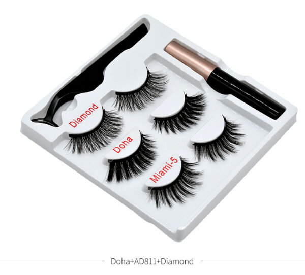 Magnetic false eyelashes - Image 4