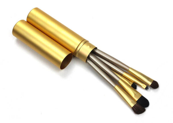 5pcs Travel Portable Mini Eye Makeup Brushes - Image 5