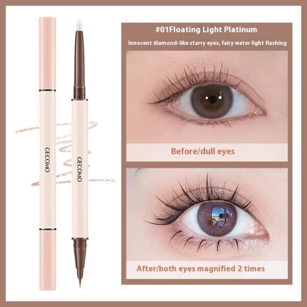 Stereoscopic Star Eyes Double Headed Silkworm Pen - Image 6