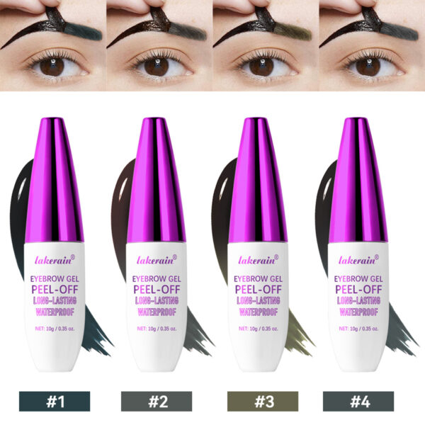 Waterproof And Sweat-proof Easy To Color Tear And Pull Eyebrow Cream - Image 2