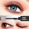 Makeup Eyelash Mascara Eye Lashes Makeup 4D Silk Fiber Lash Mascara New Long Curling Black Waterproof Fiber Mascara - Image 2