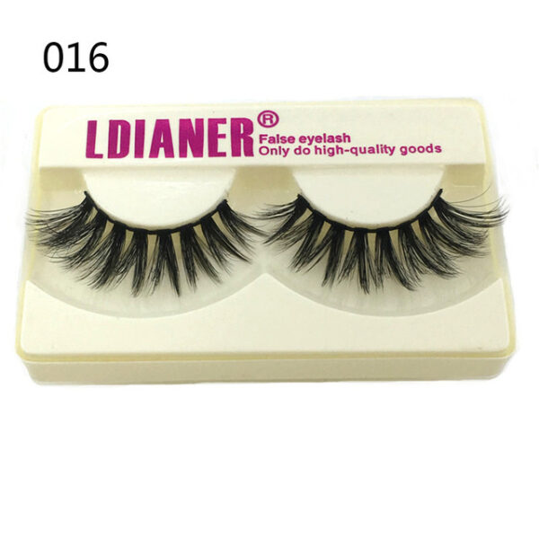 Mink Eyelashes 25mm Wispy Fluffy Fake Lashes - Image 7