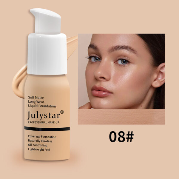 Waterproof Lasting Non Take Off Makeup Concealer Liquid Foundation Beauty Makeup - Image 6