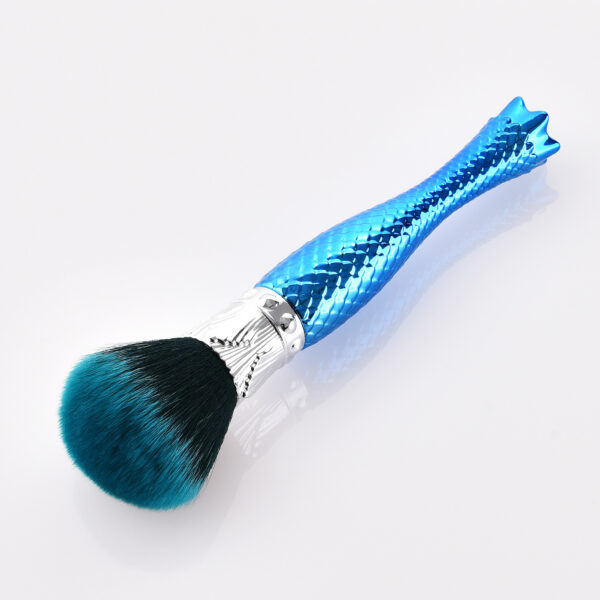 Single makeup brush makeup tool blue - Image 2