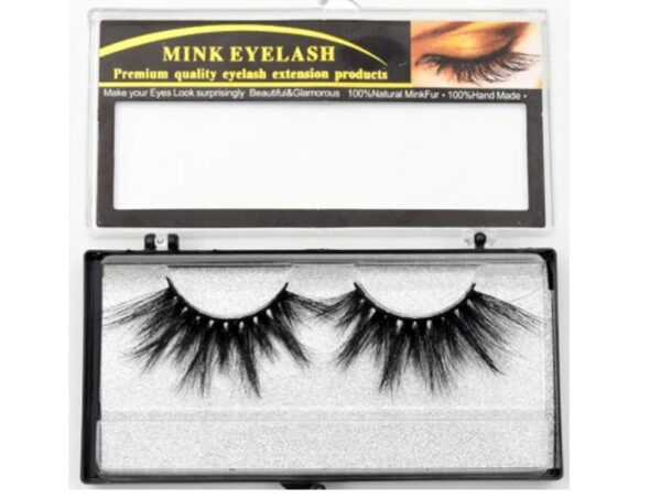 3D mink hair false eyelashes natural thick European and American wholesale handmade eyelashes - Image 3