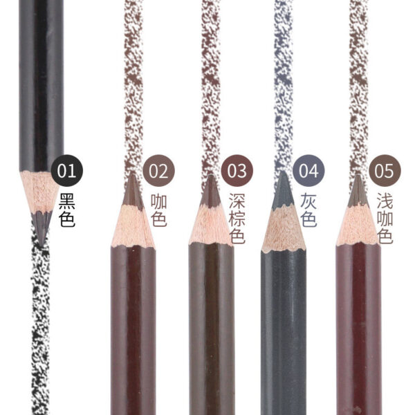 Yalaiyi Eyebrow Pencil Leopard Print Eyebrow Pencil Kuaishou And Douyin Live Broadcast Hot Selling Waterproof Distinct Look Wild Eyebrow Pencil - Image 4