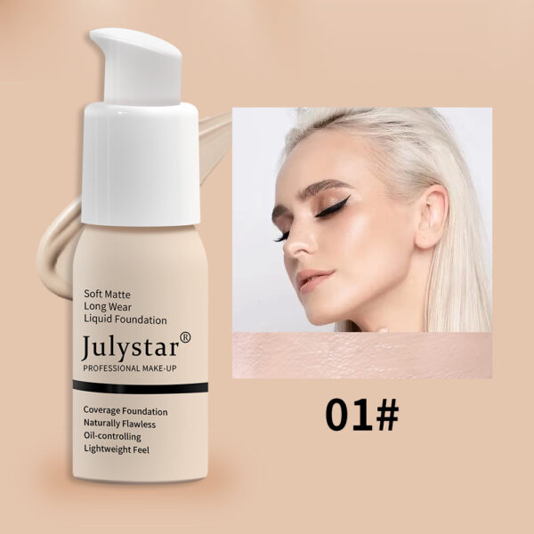 Waterproof Lasting Non Take Off Makeup Concealer Liquid Foundation Beauty Makeup - Image 10