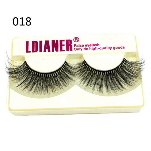 Mink Eyelashes 25mm Wispy Fluffy Fake Lashes - Image 9