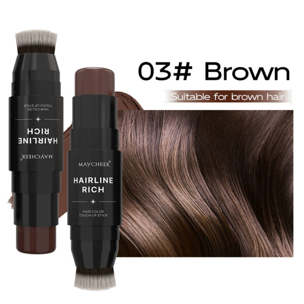Hairline Filling Stick Forehead Bangs Color Supplement Decoration Hair Replacement Shadow Contour Stick - Image 8