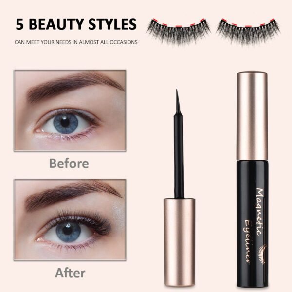 Magnetic false eyelashes - Image 2