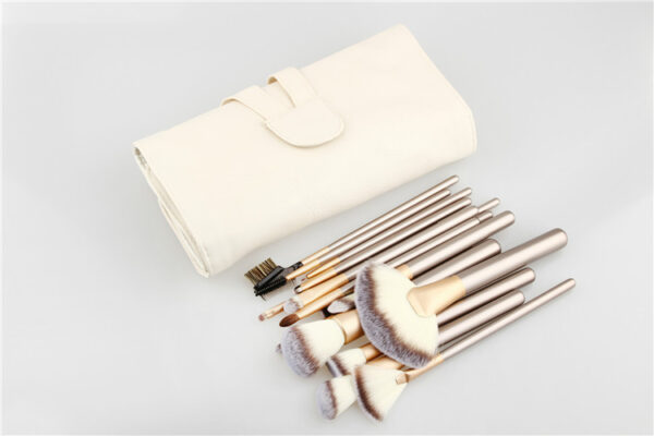 Spot Detonating 121824, White Make-up, White Make-up Brush, 24 Make-up And Brush Suits For Portable Beauty And Makeup Tools - Image 3