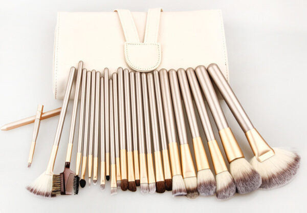 Spot Detonating 121824, White Make-up, White Make-up Brush, 24 Make-up And Brush Suits For Portable Beauty And Makeup Tools - Image 6