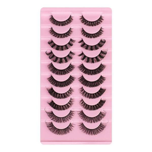 False Eyelashes, DD Curve, Thick, Eyelash, Ten Pairs - Image 2