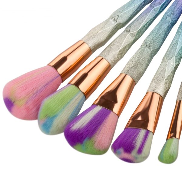7 makeup brushes, makeup tools, diamond makeup brush foundation brush - Image 6