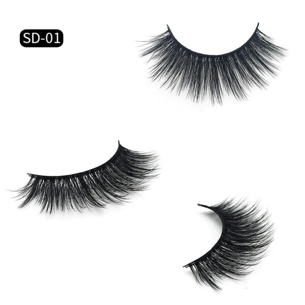 SD exaggerated mink eyelashes 3D stereo 25 dense false eyelashes - Image 2