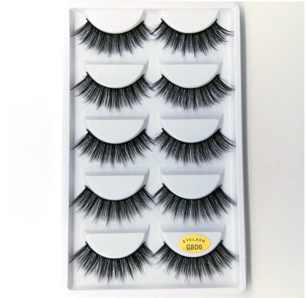 3D mink hair false eyelashes - Image 9