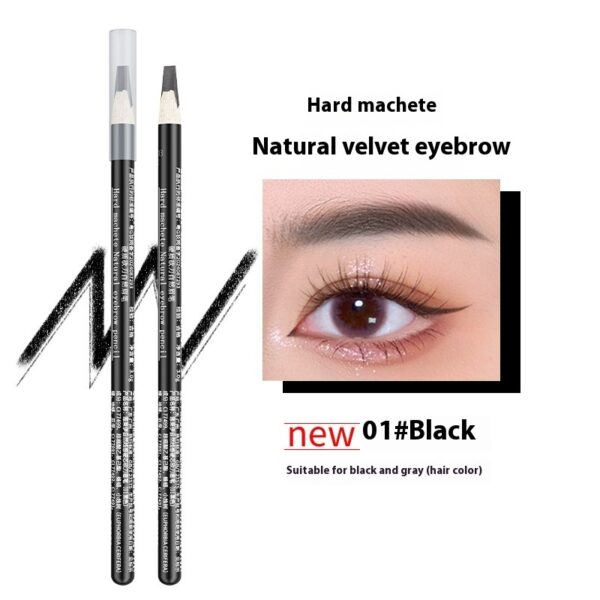 Hard Core Waterproof Natural Not Smudge Eyebrow Pencil - Image 3