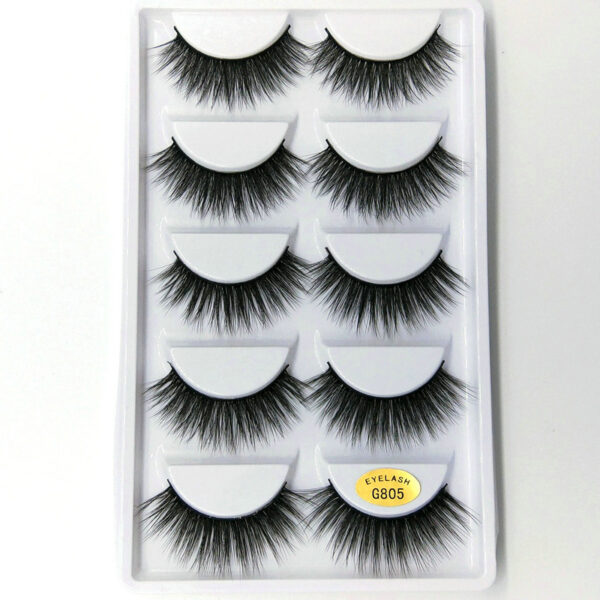 3D mink hair false eyelashes - Image 4