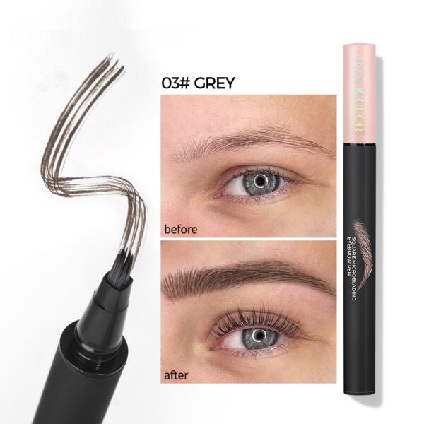 Multi-fork Liquid Eyebrow Pencil Wild Eyebrow Waterproof And Sweat-proof - Image 5