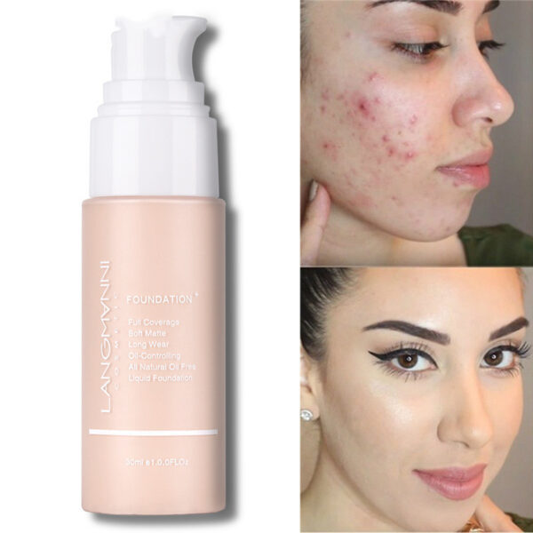 Makeup Liquid Foundation Oil Control Concealer - Image 3