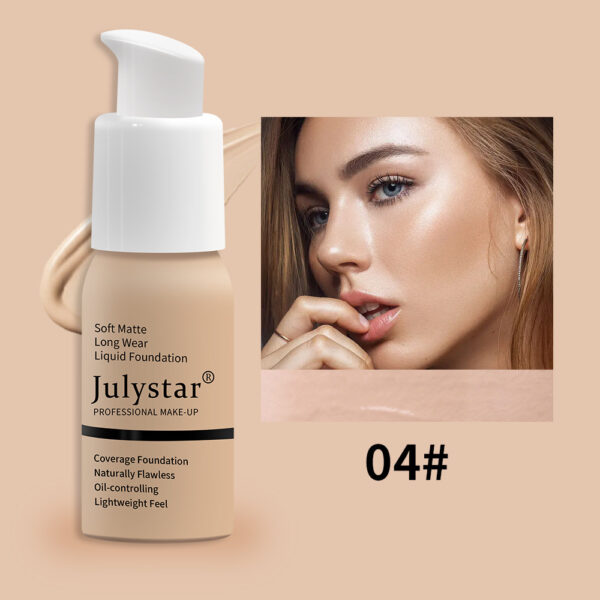 Waterproof Lasting Non Take Off Makeup Concealer Liquid Foundation Beauty Makeup - Image 4