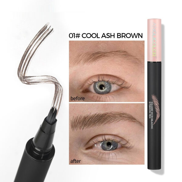 Multi-fork Liquid Eyebrow Pencil Wild Eyebrow Waterproof And Sweat-proof - Image 3