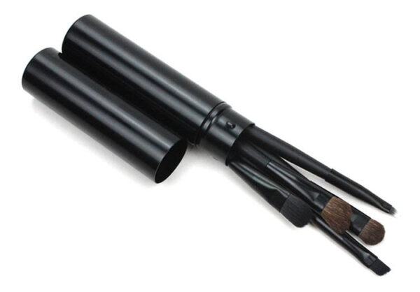 5pcs Travel Portable Mini Eye Makeup Brushes - Image 3