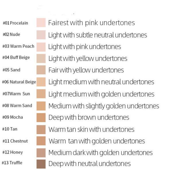 Makeup Liquid Foundation Oil Control Concealer - Image 4