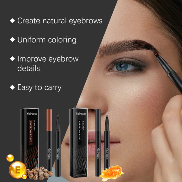 Wild Decoration Exquisite Easy To Use Not Smudge Shaping Eyebrow Pencil - Image 4