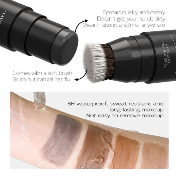 Hairline Filling Stick Forehead Bangs Color Supplement Decoration Hair Replacement Shadow Contour Stick - Image 3