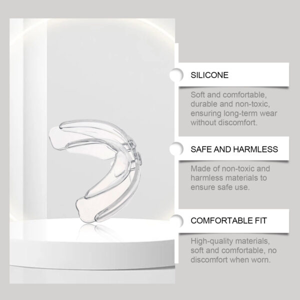 Silicone Night Support Teeth Guard Anti Snoring Protect Teeth Tooth Socket - Image 4
