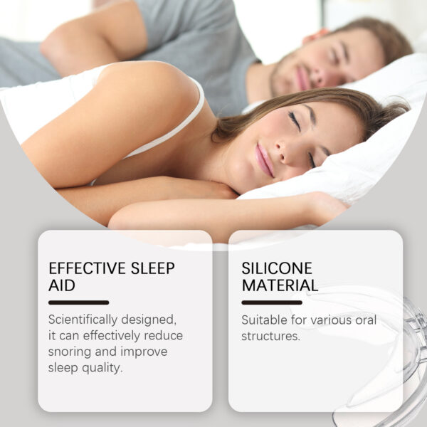 Silicone Night Support Teeth Guard Anti Snoring Protect Teeth Tooth Socket - Image 2