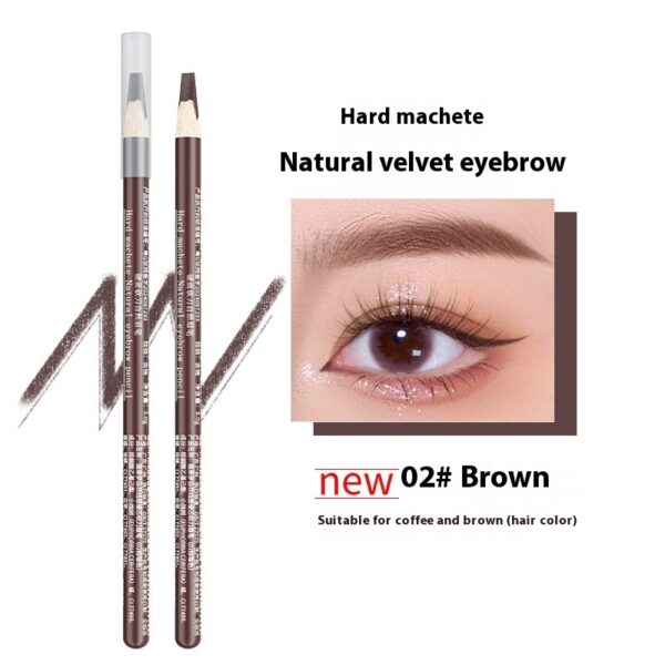 Hard Core Wild Eyebrow Pencil Waterproof And Sweatproof Distinct Look - Image 7