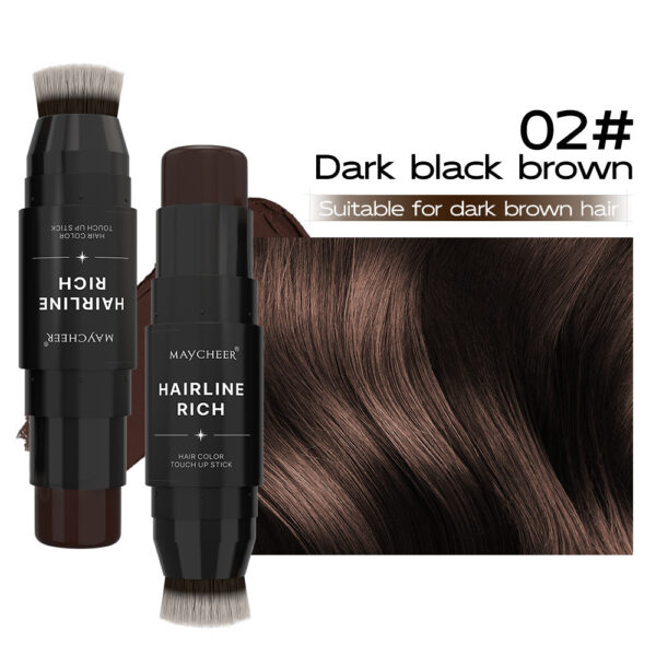 Hairline Filling Stick Forehead Bangs Color Supplement Decoration Hair Replacement Shadow Contour Stick - Image 7