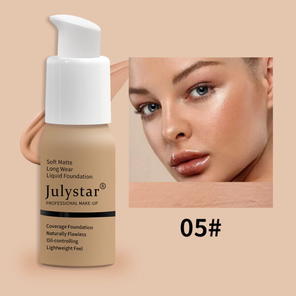 Waterproof Lasting Non Take Off Makeup Concealer Liquid Foundation Beauty Makeup - Image 5