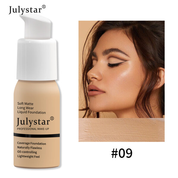 Waterproof Lasting Non Take Off Makeup Concealer Liquid Foundation Beauty Makeup - Image 2