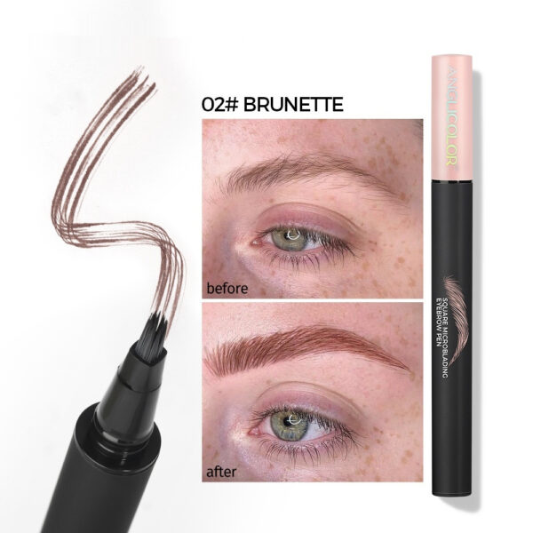 Multi-fork Liquid Eyebrow Pencil Wild Eyebrow Waterproof And Sweat-proof - Image 4