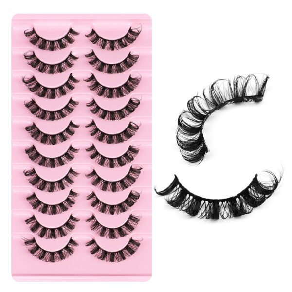 False Eyelashes, DD Curve, Thick, Eyelash, Ten Pairs - Image 5