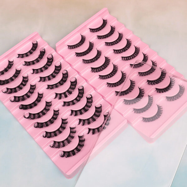 False Eyelashes, DD Curve, Thick, Eyelash, Ten Pairs - Image 3