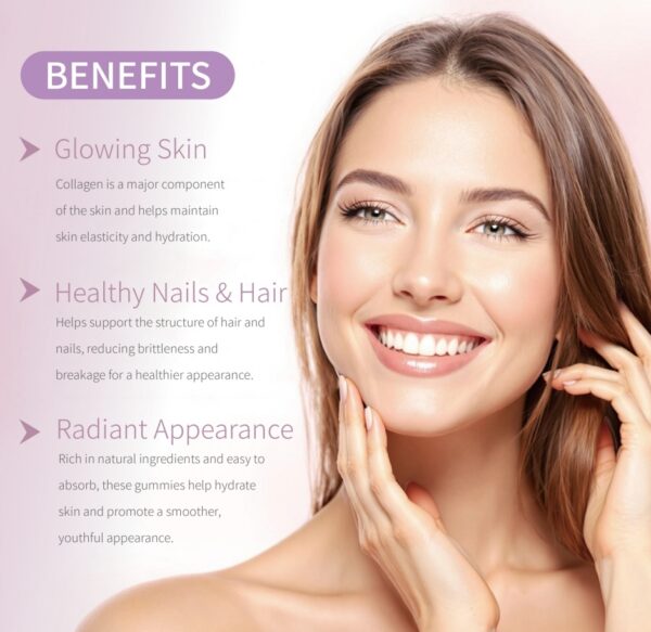 Glutathione Collagen Gummies  Cherry - Image 8