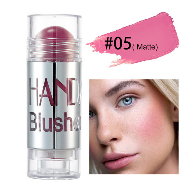 Cheek Blusher Shimmer Blush Stick Face Makeup Highlighter Bronzer Contour Cream Long-lasting Facial Make Up Cosmetics - Image 10